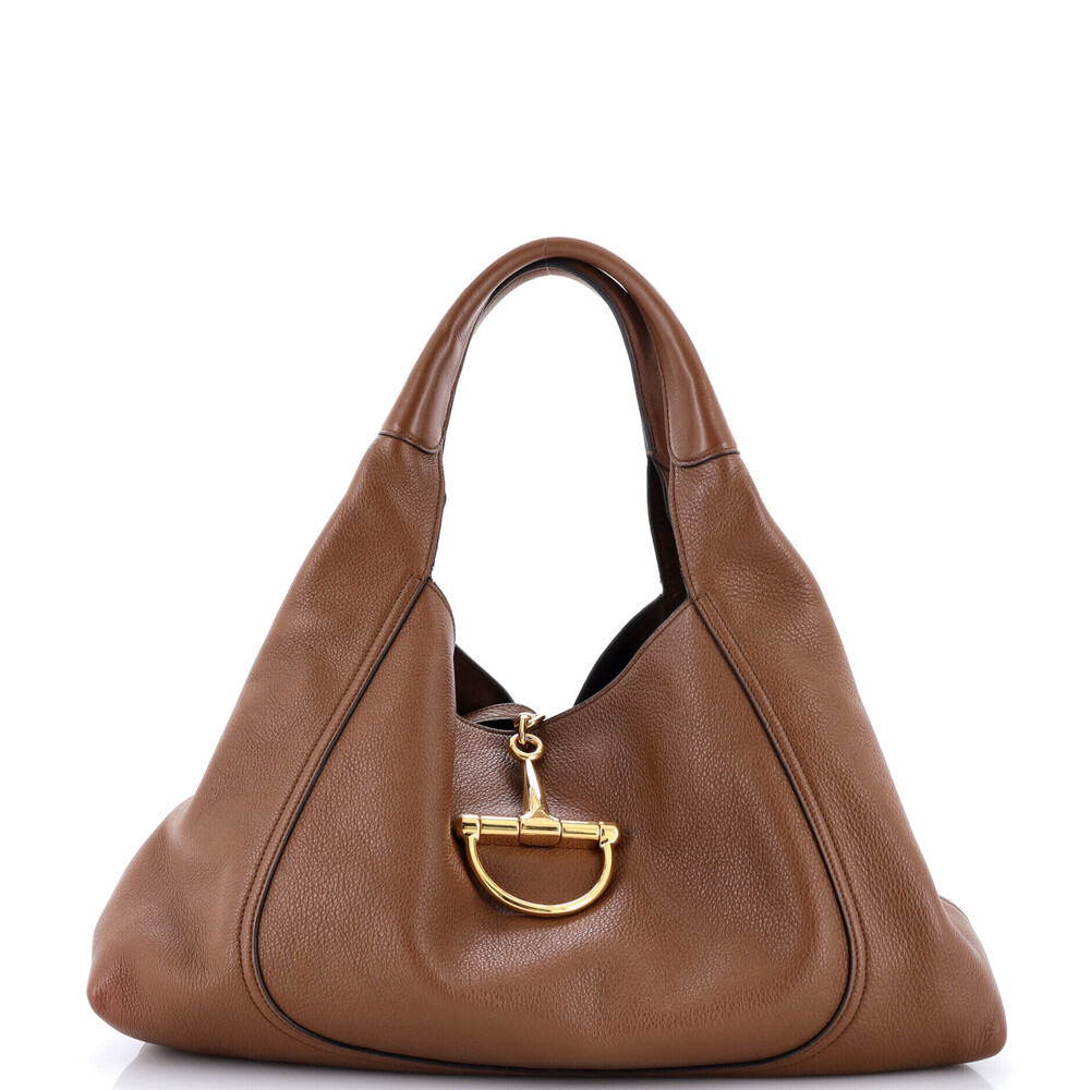 Gucci Maxi Softbit Hobo Leather